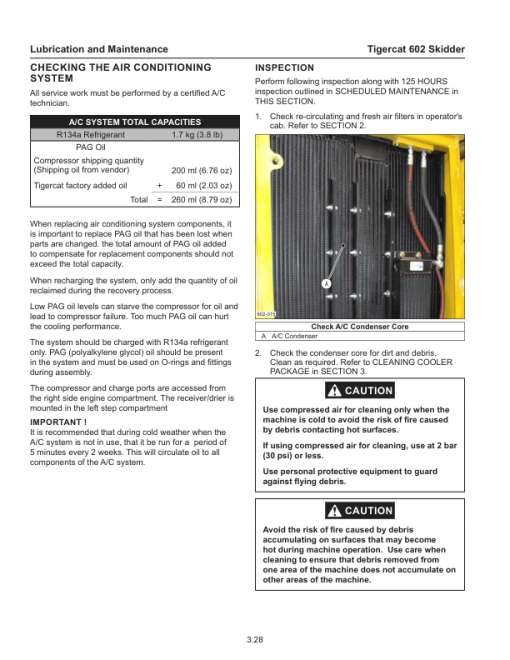 Tigercat 602 Skidder Carrier Repair Service Manual (6020101 - 6025100) - Image 3