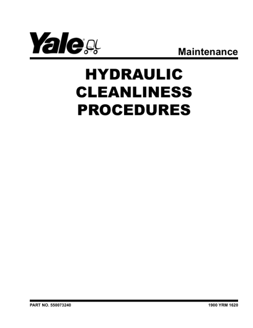 Yale GC040VX, GLC040VX, GC050VX, GLC050VX, GC060VX, GLC060VX Forklift A390 Service Repair Manual - Image 2