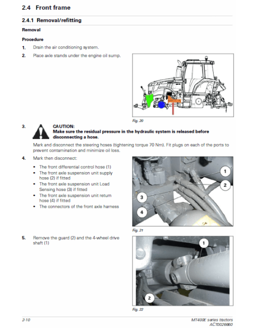 Challenger MT455E, MT465E, MT475E Tractor Service Manual - Image 3