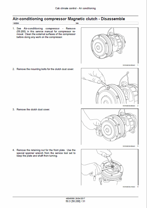 Case 1650M Crawler Dozer Service Manual - Image 5