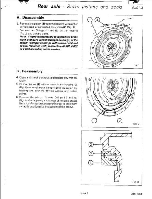 Massey Ferguson 3660, 3670, 3680, 3690 Tractor Service Manual - Image 5