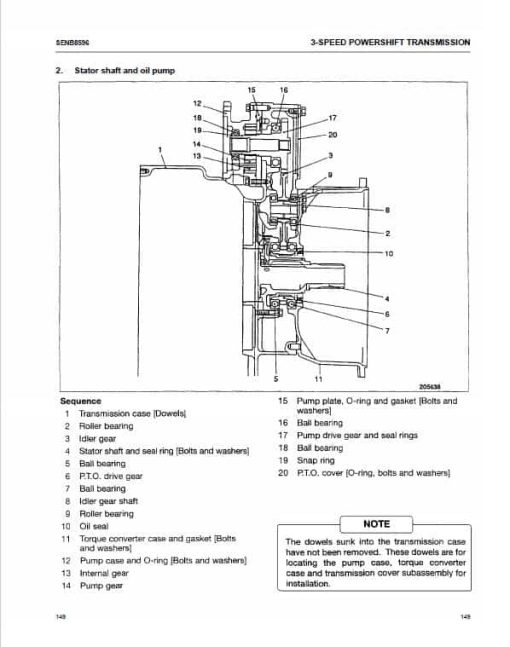 CAT DP100, DP115, DP135, DP150 Forklift Lift Truck Service Manual - Image 5