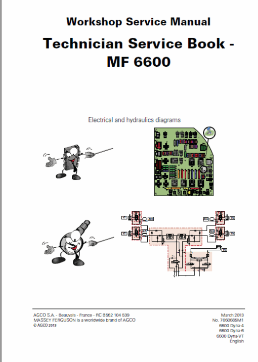 Massey Ferguson 6612, 6613, 6614, 6615 Tractor Service Manual - Image 10