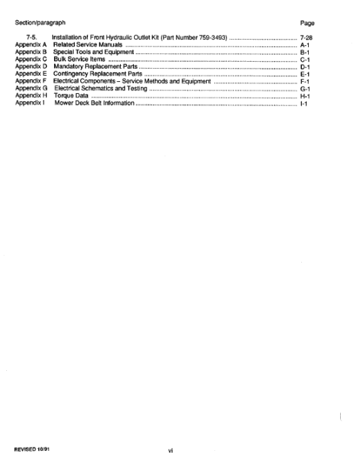 Cub Cadet 1340, 1535, 1541 and 1782 Service Manual - Image 6