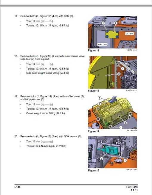 Bobcat E145 Compact Excavator Service Repair Manual - Image 5