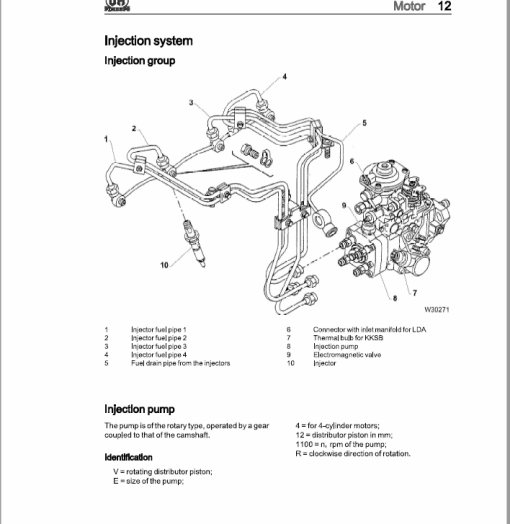 OM Pimespo XD40, XD45 and XD50 Forklift Workshop Manual - Image 6