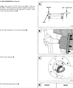 Repair Manual, Service Manual, Workshop Manual