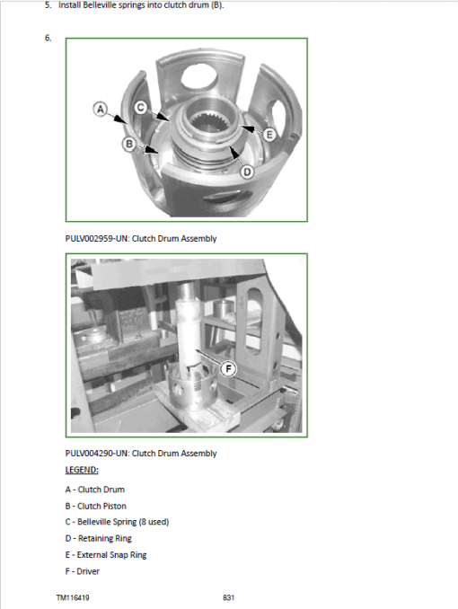 John Deere 5100M, 5100MH, 5100ML, 5115M, 5115ML (IT4) Tractors Repair Manual - Image 6