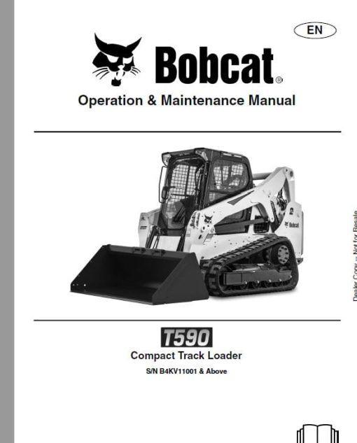 Bobcat T590 Compact Track Loader Service Repair Manual - Image 6