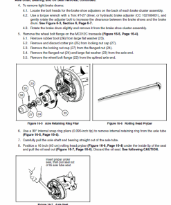 Repair Manual, Service Manual, Workshop Manual