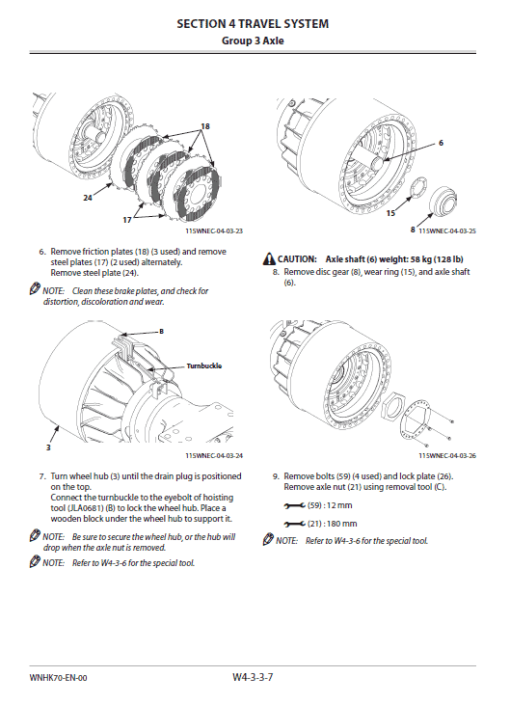 Hitachi ZW550-6 Wheel Loader Service Repair Manual - Image 4