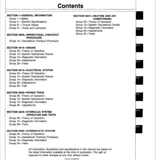 John Deere 750B, 850B Crawler Repair Technical Manual (TM1476) - Image 7