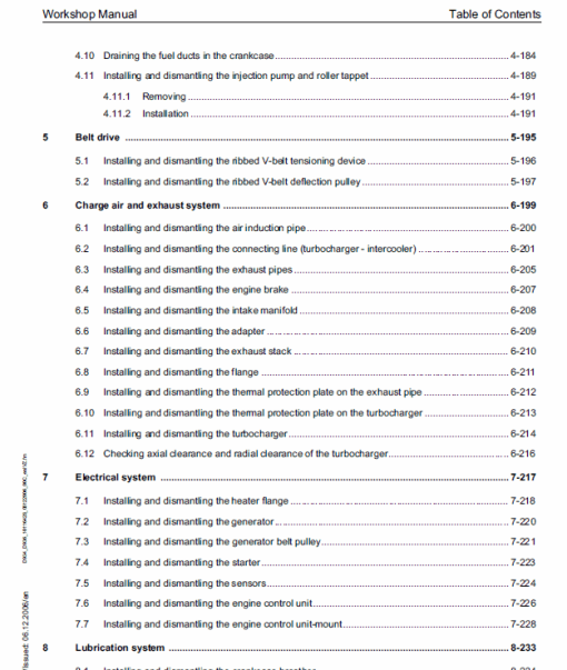 Liebherr Diesel Engines D934 A6 D936 A6 Service Manual - Image 7