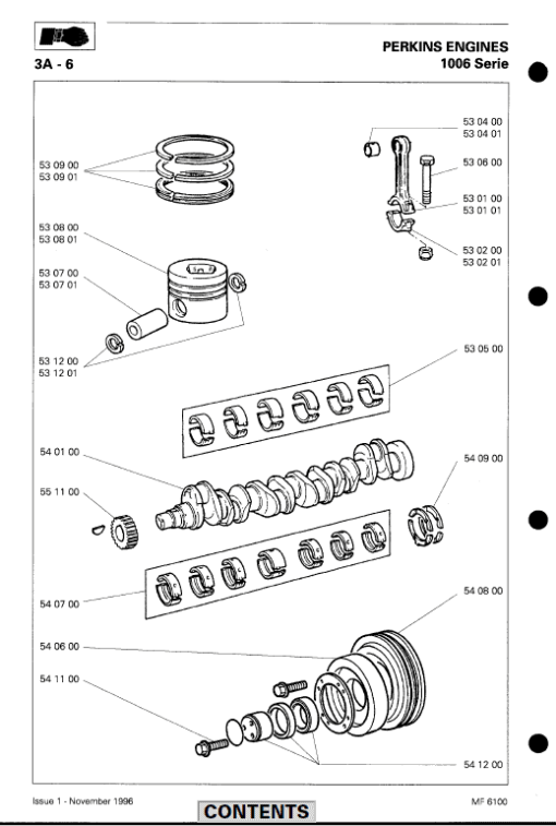 Massey Ferguson 6160, 6170, 6180, 6190 Tractor Repair Manual - Image 5