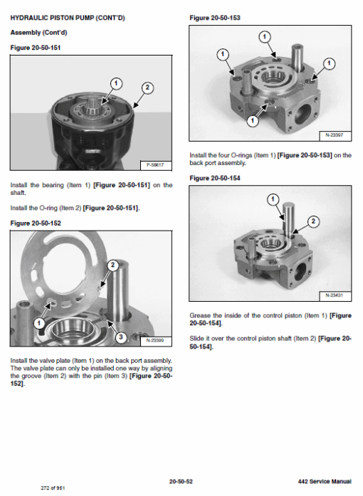 Bobcat 442 Excavator Repair Service Manual - Image 5