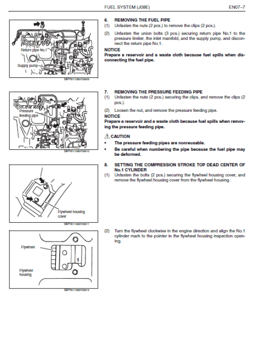 Hino Truck 2014 Conventional Service Manual - Image 5