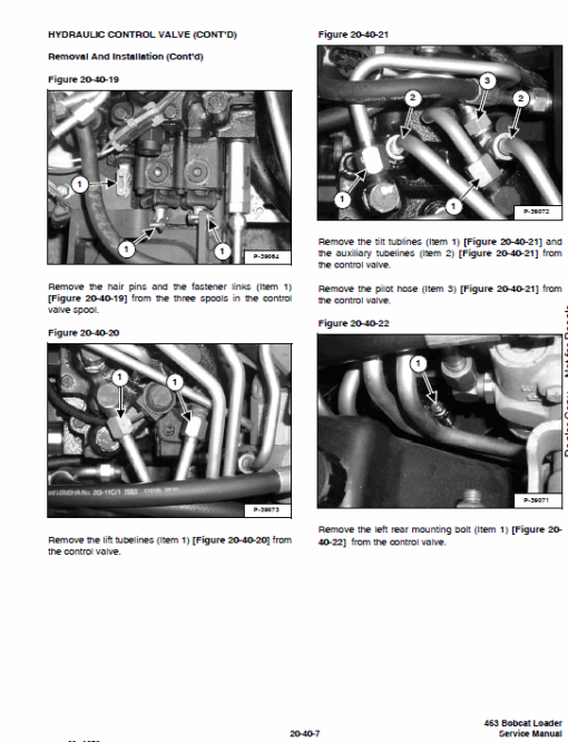 Bobcat 463 Skid-Steer Loader Service Manual - Image 7