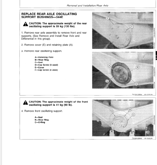 John Deere 344E, 444E Loader Technical Manual (TM1421 and TM1422) - Image 7