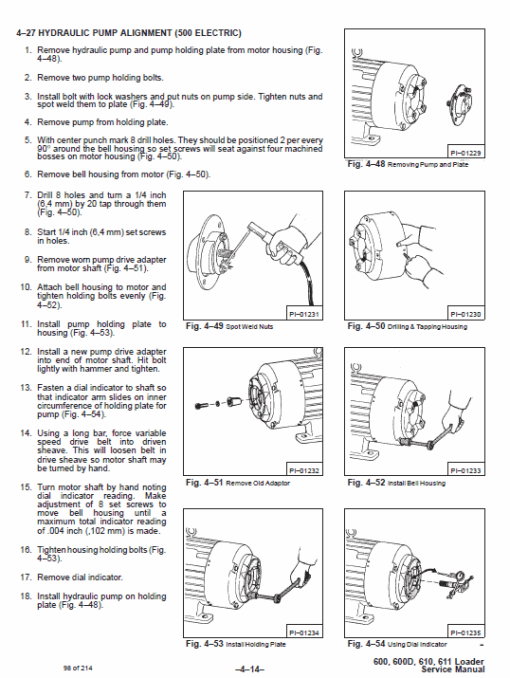 Bobcat 600, 600D, 610 and 611 Skid-Steer Loader Service Manual - Image 5