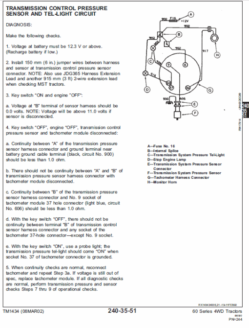 John Deere 8560, 8760, 8960 Tractor Technical Manual (TM1433) - Image 6