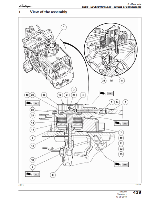 Challenger MT555E, MT565E, MT575E, MT585E, MT595E Tractor Workshop Manual - Image 6