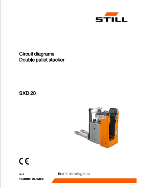 Still SXD-20 and SXH-20 Pallet Truck Workshop Circuit Repair Manual - Image 7