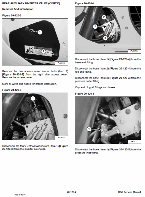 Bobcat T250 Loader Service Manual - Image 8