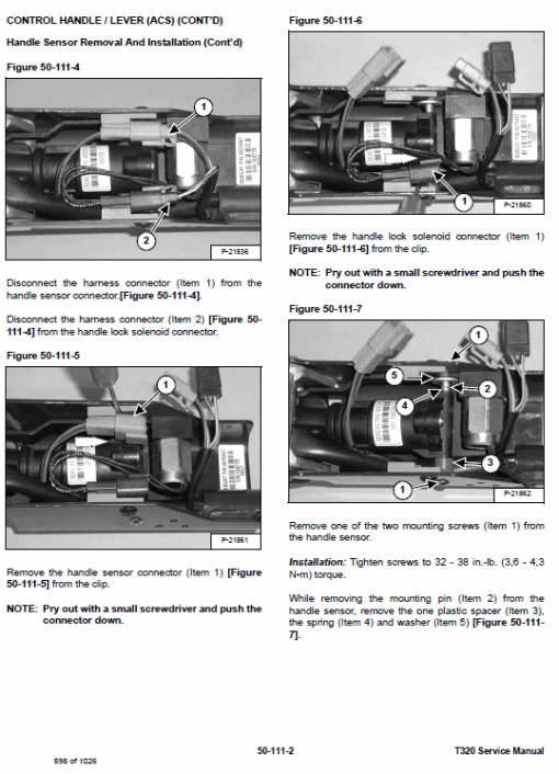 Bobcat T320 Loader Service Manual - Image 6