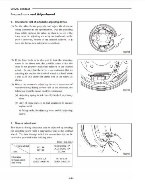 CAT GC25K, GC25K HP, GC30K Forklift Lift Truck Service Manual - Image 5