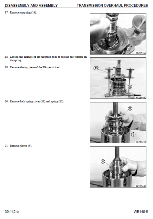 Komatsu WB146-5 Backhoe Loader Service Manual - Image 5