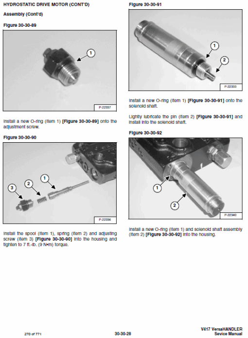 Bobcat V417 VersaHANDLER Telescopic Service Manual - Image 4