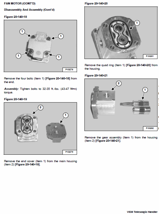 Bobcat V638 VersaHANDLER Telescopic Service Manual - Image 6