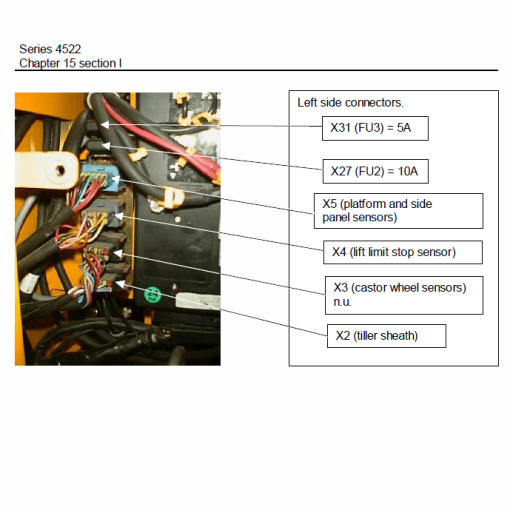 OM Pimespo TSX, CTX and CTXi Pallet Stacker Workshop Repair Manual - Image 6