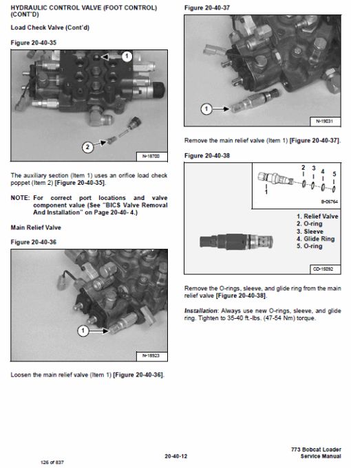 Bobcat 773 G-series Skid-Steer Loader Service Manual - Image 4