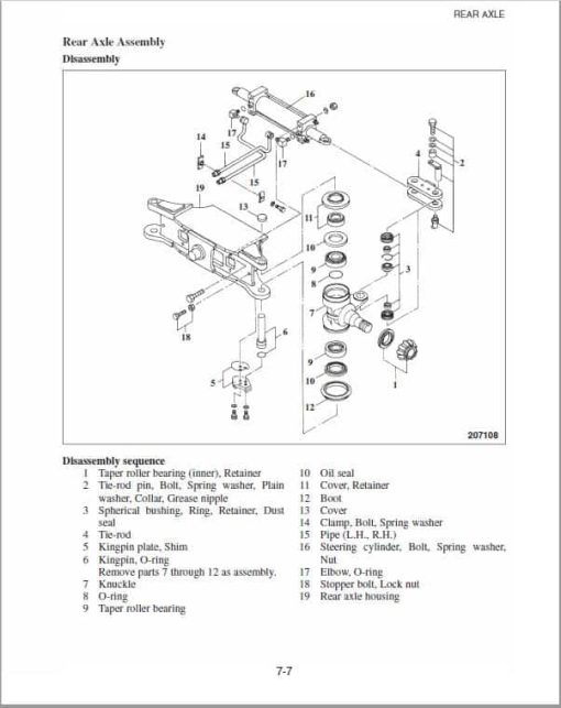 Mitsubishi FG15K, FG18K, FG20K, FG25K, FG30K, FG35K Forklift Service Manual - Image 3