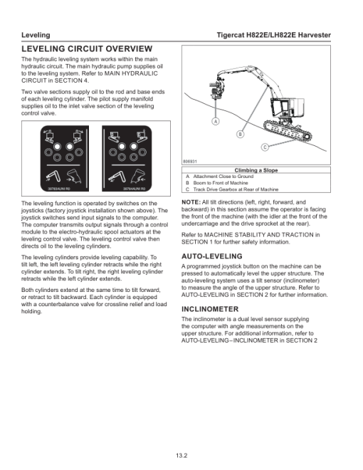 Tigercat H822E, LH822E Harvester Repair Service Manual (82234001–82285000) - Image 4