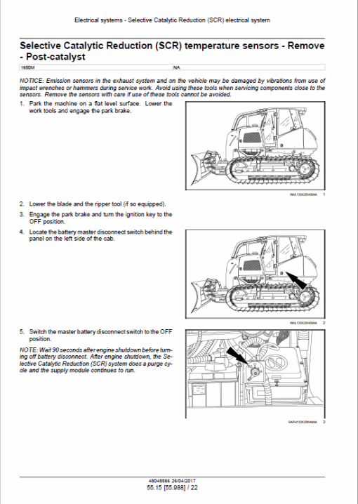 Case 1650M Crawler Dozer Service Manual - Image 6