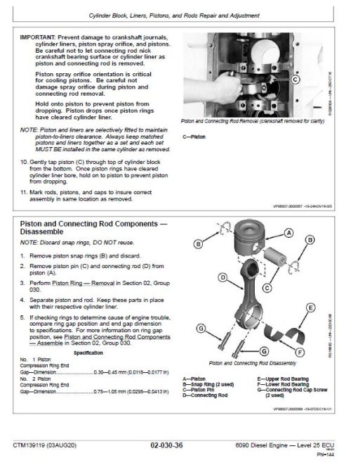 John Deere 6090 Diesel Engine Level 25 ECU Component Technical Manual (CTM139119) - Image 7