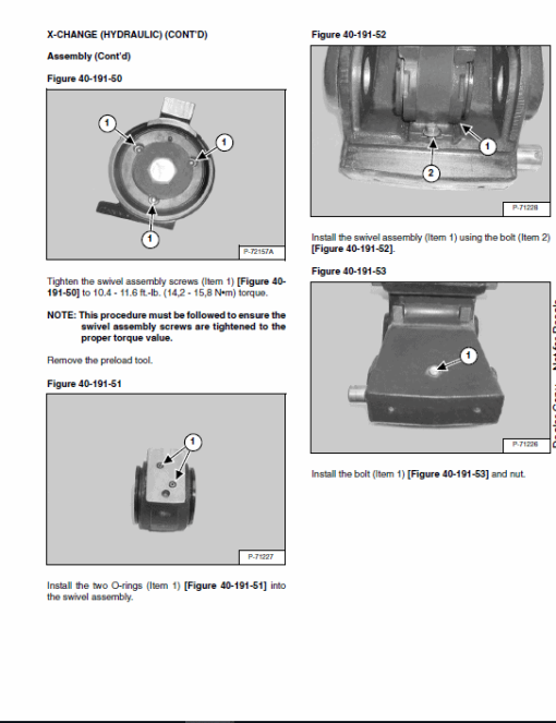 Bobcat 425 and 428 Compact Excavator Service Manual - Image 5