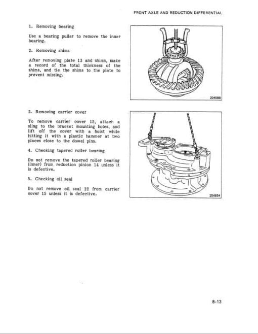 Mitsubishi FD20, FD25, FD30, FD35A Forklift Service Manual - Image 5