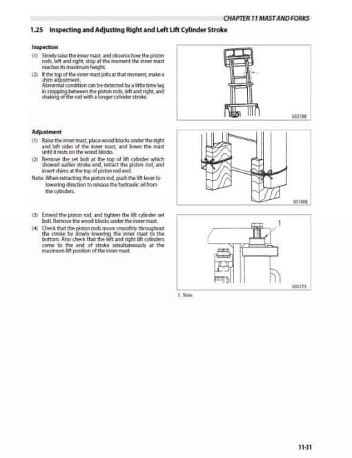 CAT GC55K, GC55K STR, GC60K, GC70K, GC70K STR Lift Truck Service Manual - Image 5