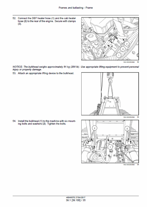 Case 2050M Crawler Dozer Service Manual - Image 5