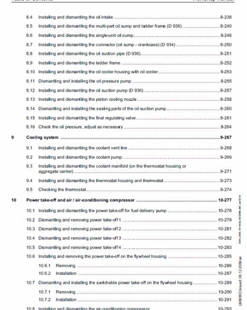 Liebherr Diesel Engines D934 A6 D936 A6 Service Manual - Image 8