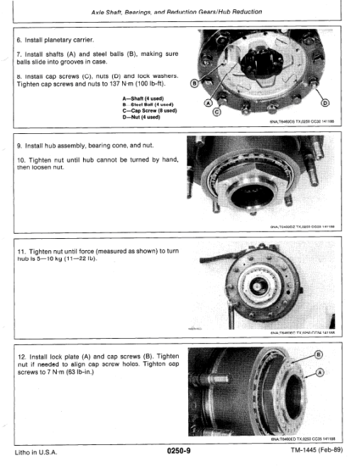 John Deere 595D Excavator Technical Manual (TM1444 and TM1445) - Image 8