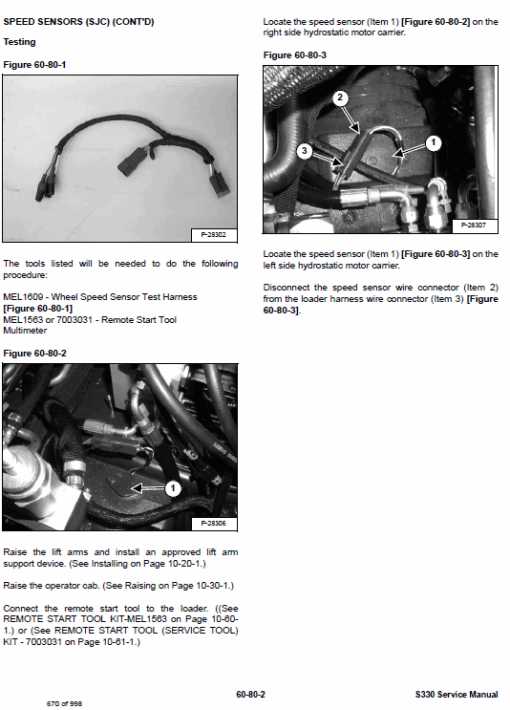 Bobcat S330 Skid-Steer Loader Service Manual - Image 5