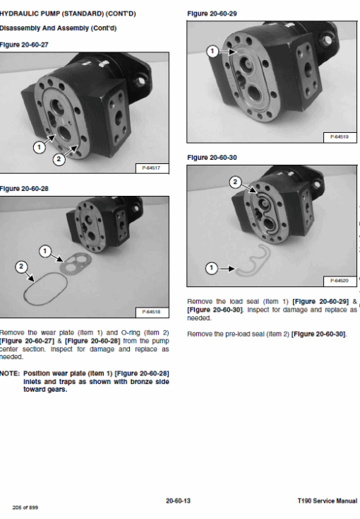 Bobcat T190 Loader Service Manual - Image 3