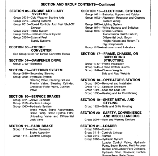 John Deere 444D, 544D and 644D Loader Technical Manual (TM1341) - Image 8