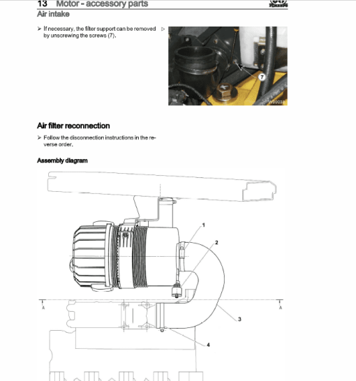 OM Pimespo XD40, XD45 and XD50 Forklift Workshop Manual - Image 7