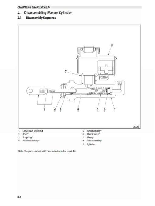 CAT DP20S, DP25S, DP30S Forklift Lift Truck Service Manual - Image 5