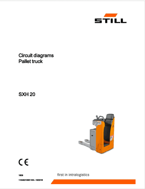 Still SXD-20 and SXH-20 Pallet Truck Workshop Circuit Repair Manual - Image 8